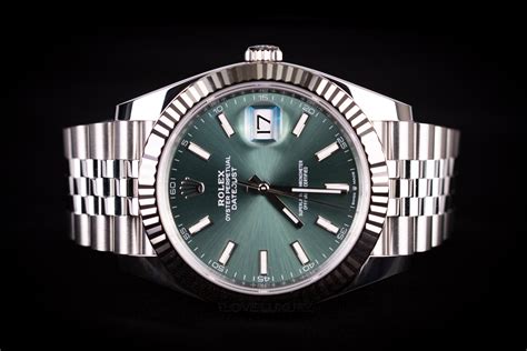 rolex mint green fluted motif|rolex blue vs mint green.